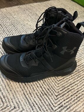 Under Armour Men's Sz 11 UA Micro G Valsetz 8" Tactical Duty Boots Hiking Boot
